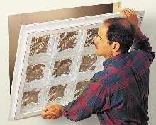 Glass-Block Window facilitates installation.