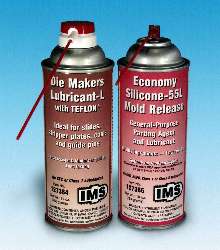 Aerosols provide mold release and lubrication.