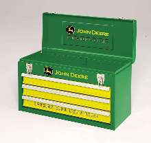 Portable Tool Chest features John Deere logo.