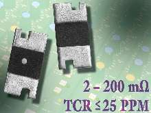 Resistors provide TCR values down to -