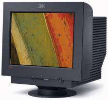 CRT Monitor is compatible with IBM PC systems.