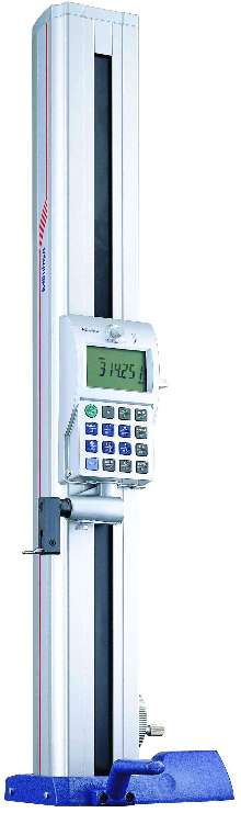 Linear Height Gage incorporates backlit GO/NG display.