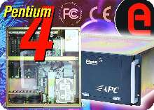 Industrial Computer offers 2.4 GHz Pentium 4 processor.