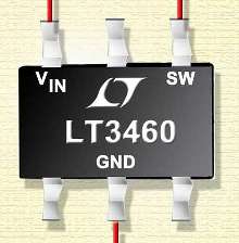 Boost Converter operates at 1.3 MHz.