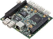 PC/104 Board provides 7 high-speed I/O ports.
