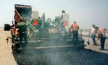 Liquid Suppressant eliminates asphalt odors.