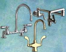 Faucets are for high-end residential kitchens.