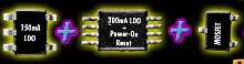 LDO Integrated Circuits provide power management.