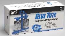 Glue Totes transport glue and primer without spills.