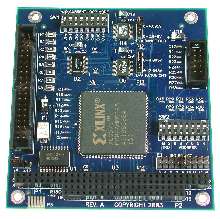 PC/104 Module offers digital and analog I/O.