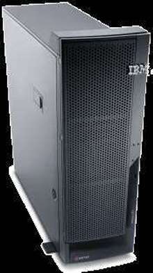 Server features Intel 3.06 GHz Xeon processors.