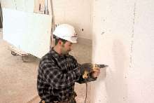 Interior Gypsum Board provides mold- and abuse-resistance.