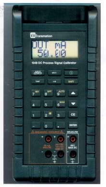 Signal Calibrator sources and reads mA, mV, and V.