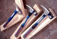 Framing Hammers come in fiberglass and steel models.