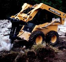 Skid Steer Hammer Attachments offer more power with less weight.