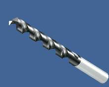 Coated Drill Bit suited for drilling stainless steel.