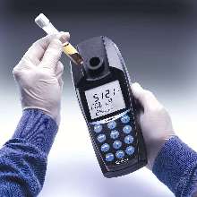 Photometer is waterproof and portable.