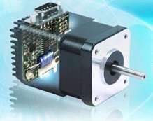 Stepper Motor features fully integrated controller.
