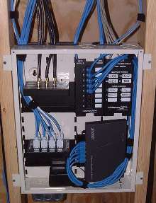 Structured Cabling System suits residential applications.