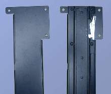 Slide Rails can be bracket-mounted on horizontal members.