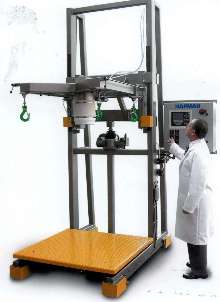 Bulk Bag Filler handles FIBCs up to 72 in. tall.