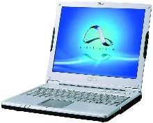 Notebook Computer offers wireless productivity.