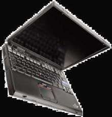 Notebook Computer has ATI Mobility Radeon 7500 video chip.