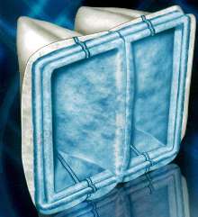 Self-Supporting Pocket Filters use polyester media.