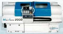 CNC Lathes feature flat bed configuration.