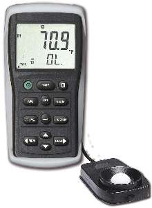 Light Meter stores up to 50 measurements.