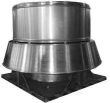 Power Roof Ventilator can be used with or without ducts.