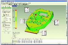 Software aids in inspection and design of parts.