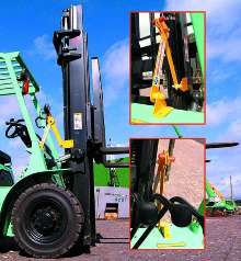 Leveling Device suitable for forklift trucks.