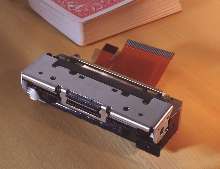 Thermal Printer Mechanism includes guillotine cutter.