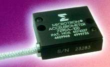 Accelerometer targets aerospace and automotive applications.