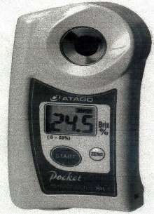 Digital Refractometer has 0-53% measurement range.
