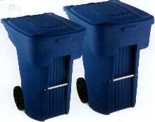 Carts provide residential waste management.