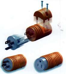Plugs/Connectors offer protection of rubber and nylon.