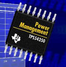 DC/DC Converter features integrated MOSFET.