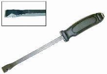 Duct Slicer features ergonomic handle.