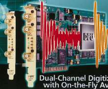 Signal Analyzer Cards perform dual-channel averaging.