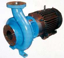 Close-Coupled Pump fits limited-space applications.