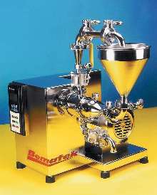 In-Line Mixer handles batches as small as 85 ml.