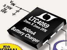 Integrated Li-Ion Linear Charger does not overheat.