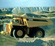 Mining Truck offers 320 ton capacity.