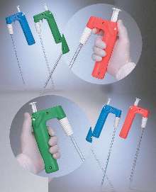 Pipettors offer ergonomic design.