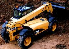 Telehandlers feature electronically controlled engine.