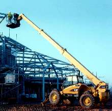 Telehandler offers load capacity of 10,000 lb.