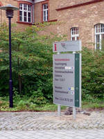 Vista System's Multifunctional Exterior Signage Solutions Were Recently Installed At The Barmin Clinic, Werner-Forssmann Hospital, Located Near Berlin, Germany