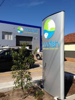 Vista System's Modern and Sleek Design Signage Solutions Were Recently Installed at Moofish Food Distribution Headquarters, at Mascot, NSW, Australia